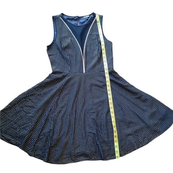 Express Black Sudded Mini Dress Sz S - Picture 5 of 14